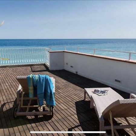 Beach Penthouse Marisol 2Floors, Central Letojanni Kültér fotó